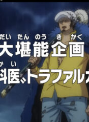 One Piece: Dai Tannou Kikaku! “Shi no Gekai” Trafalgar Law
